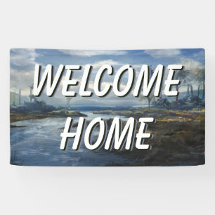 Personalisierter Begrüßungsbanner Zuhause Landswat Banner
