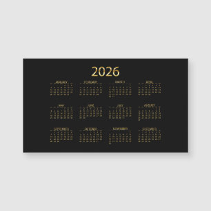 Personalisierter Benutzerdefinierter 2026 Magnetkarte