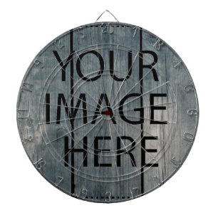 Personalisierter benutzerdefinierter eigener Foto- Dartscheibe