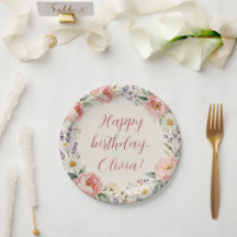 Personalisierter benutzerdefinierter floraler Alle