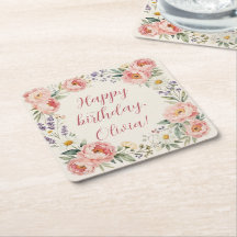 Personalisierter benutzerdefinierter floraler Alle