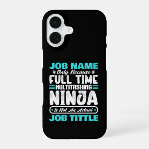 Personalisierter benutzerdefinierter Jobtitel Mult iPhone 16 Hülle