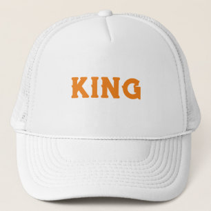 Personalisierter, benutzerdefinierter King-Text we Truckerkappe