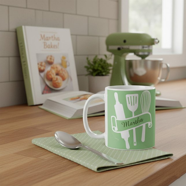 Personalisierter, benutzerdefinierter Kochkaffeebe Kaffeetasse (Von Creator hochgeladen)