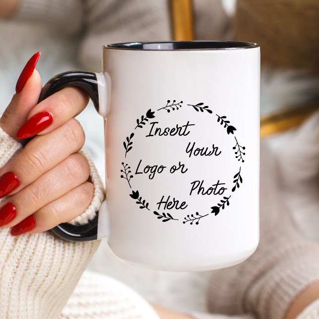 Personalisierter benutzerdefinierter Logo-Kaffee Tasse (Von Creator hochgeladen)