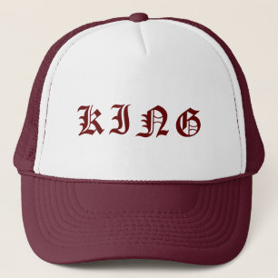 Personalisierter, benutzerdefinierter Maroon Color Truckerkappe