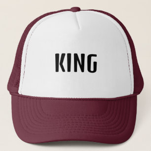 Personalisierter, benutzerdefinierter Maroon Color Truckerkappe