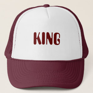 Personalisierter, benutzerdefinierter Maroon Color Truckerkappe