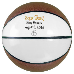 Personalisierter benutzerdefinierter Ringträger, G Basketball