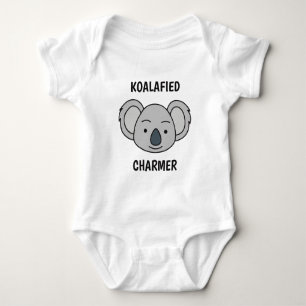 Personalisierter benutzerdefinierter Text Süßer Ko Baby Strampler