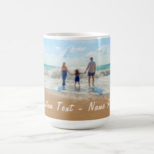 Personalisierter, benutzerdefinierter Text und Ihr Kaffeetasse