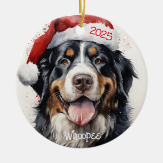Personalisierter Berner Sennenhund-Schmuck Keramik Ornament