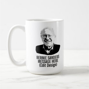 Personalisierter Bernie Sanders Kaffeetasse