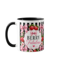 Personalisierter Berry Fabulous Erdbeeren-Mug