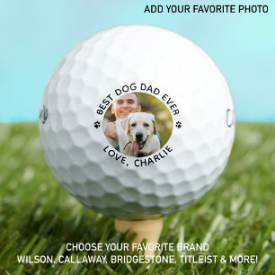 Personalisierter Best Dog Vater je benutzerdefinie Golfball