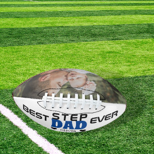 Personalisierter Best Step Vater je benutzerdefini Football