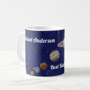 Personalisierter Best Vater im Universum! Kaffeetasse