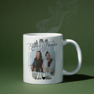 Personalisierter Beste-Freund-Becher mit Foto BF Kaffeetasse