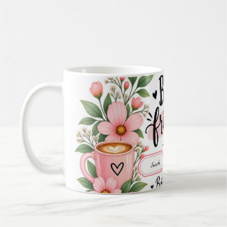 Personalisierter Beste-Freundin-Tasse – Benutzerde Kaffeetasse