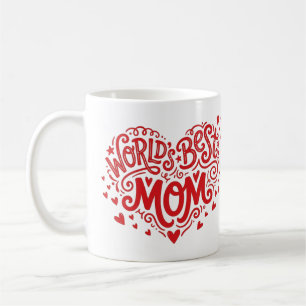 Personalisierter 'Beste Mutter der Welt'-Foto-Mug Kaffeetasse