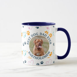 Personalisierter BESTER HUNDEVATER ALLER ZEITEN Ma Tasse