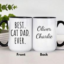 Personalisierter Bester Katzenvater Aller Zeiten