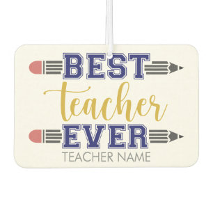 Personalisierter bester Lehrer je - individuelles Autolufterfrischer