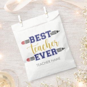 Personalisierter bester Lehrer je - individuelles Geschenktütchen