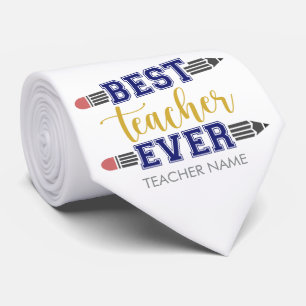 Personalisierter bester Lehrer je - individuelles  Krawatte