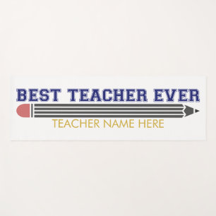 Personalisierter bester Lehrer je - individuelles Yogamatte