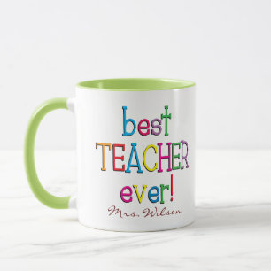 Personalisierter bester Lehrer je Tasse