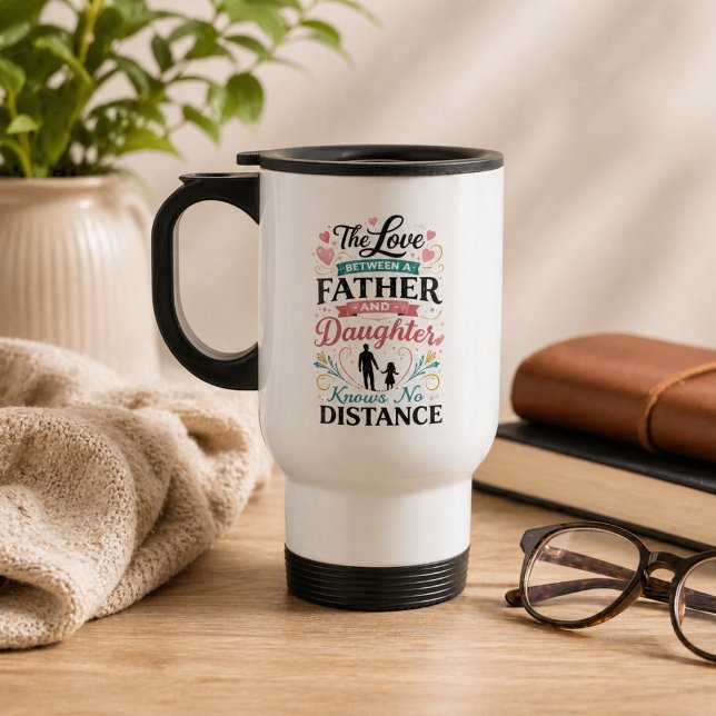 Personalisierter Bester Papa | Benutzerdefinierter Reisebecher (Personalized Best dad | Custom Name Father’s Day Travel Mug)
