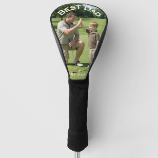 Personalisierter Bester Papa By Par Vatertag Golf Headcover