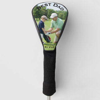 Personalisierter Bester Papa By Par Vatertag Golf Headcover