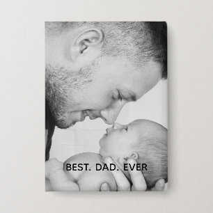 Personalisierter bester Vater je Button