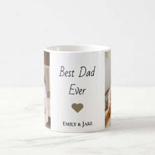 Personalisierter bester Vater je Kaffeepause Tasse