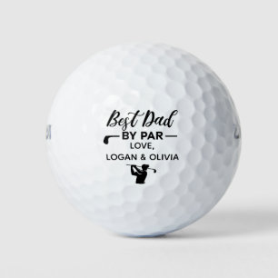Personalisierter bester Vater Par Individuelle Nam Golfball