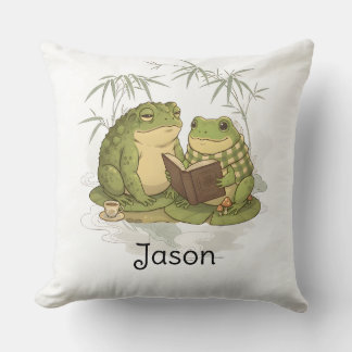 Personalisierter BG 4 Mossy the Toad Kissen