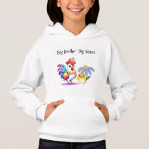 Personalisierter Big Brother Big Sister Hoodie