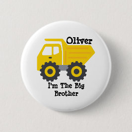 Personalisierter Big Brother Yellow Dump Taster Button