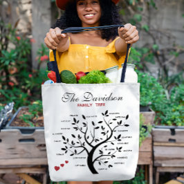 Personalisierter Big Family Tree (20 Namen)