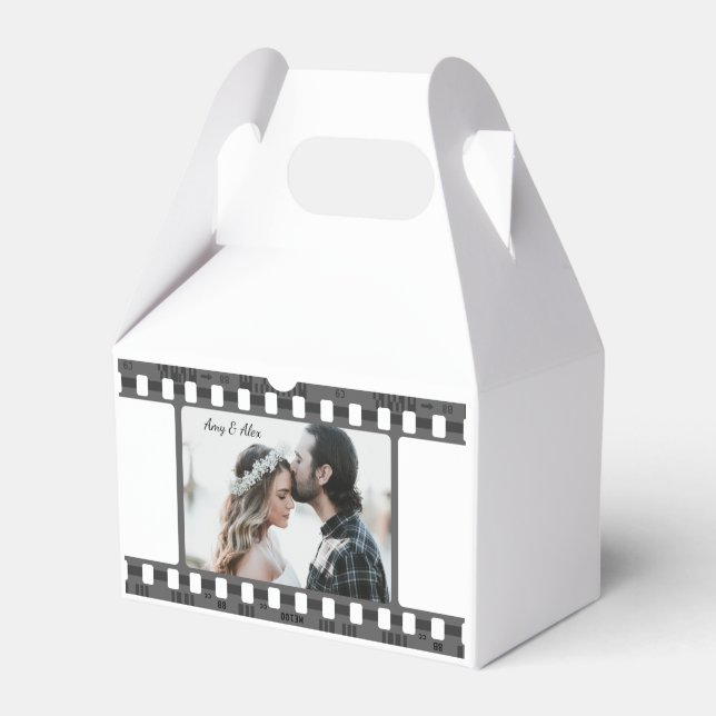 Personalisierter Bilderrahmen für Filmrollen im Tr Geschenkschachtel (Vorderseite)