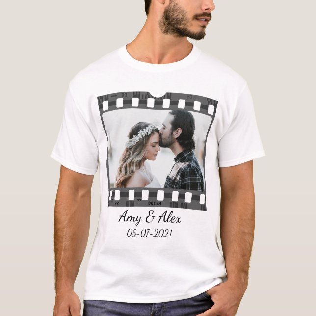 Personalisierter Bilderrahmen für Filmrollen im Tr T-Shirt (Vorderseite)