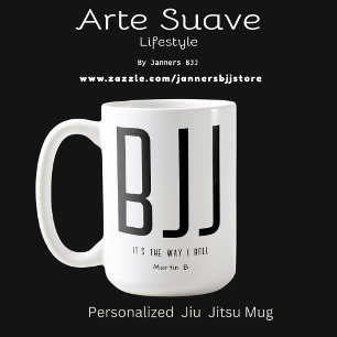 Personalisierter BJJ Es ist die Art, wie ich Roll  Kaffeetasse