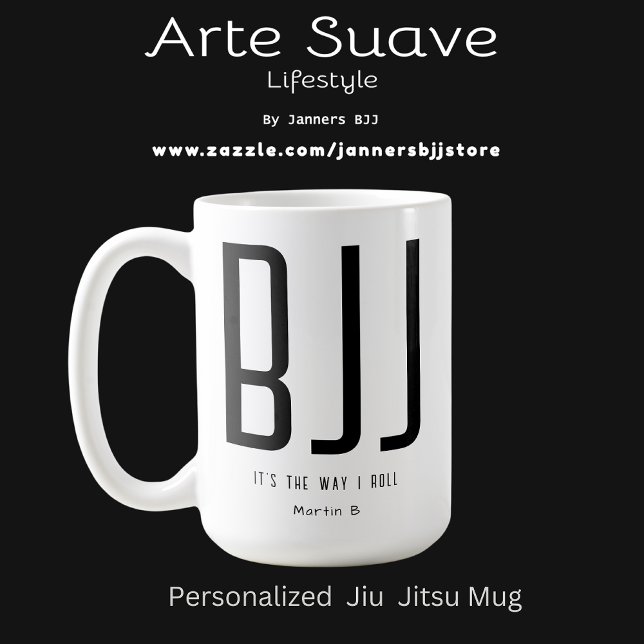 Personalisierter BJJ Es ist die Art, wie ich Roll  Kaffeetasse (Personalized BJJ Coffee Mug)