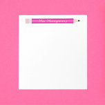 Personalisierter Bleistift-Lehrer Notepad, benutze Notizblock<br><div class="desc">Fügen Sie dem adorable Notizblock den Namen Ihres Lehrers hinzu,  um ein wirklich personalisiertes Geschenk zu machen! Bleistift in anderen Farben in unserem Shop erhältlich!</div>