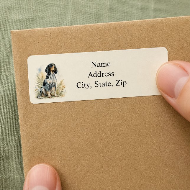 Personalisierter Bluetick Coonhound  (Von Creator hochgeladen)