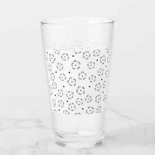 Personalisierter Blumen-Geburtstagsgeschenk-Ordner Glas