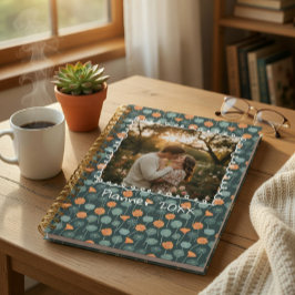 Personalisierter Blumenplaner mit Foto Planer