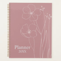 Personalisierter Blumenplaner